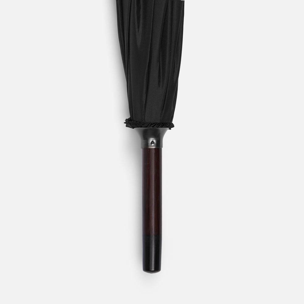 Зонт-трость Standard, черный / Миниатюра WWW (1000)