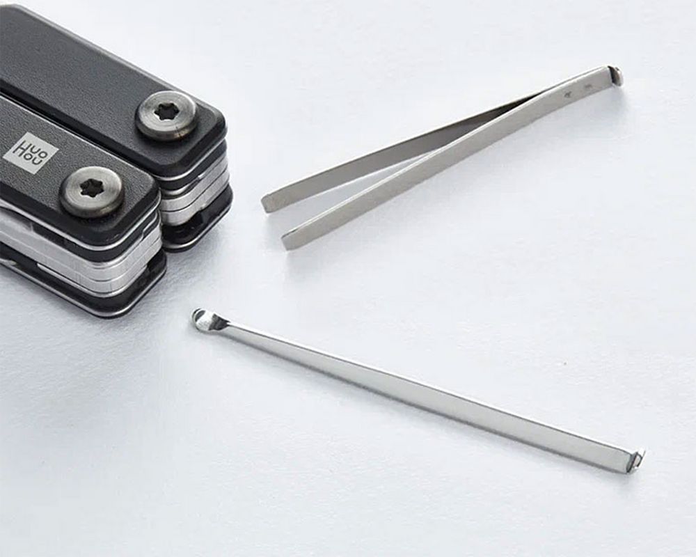 Мультитул Huo Hou Mini Multi-Tools, черный / Миниатюра WWW (1000)