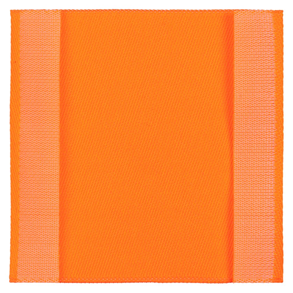 Лейбл тканевый Epsilon, L, оранжевый неон / Миниатюра WWW (1000)