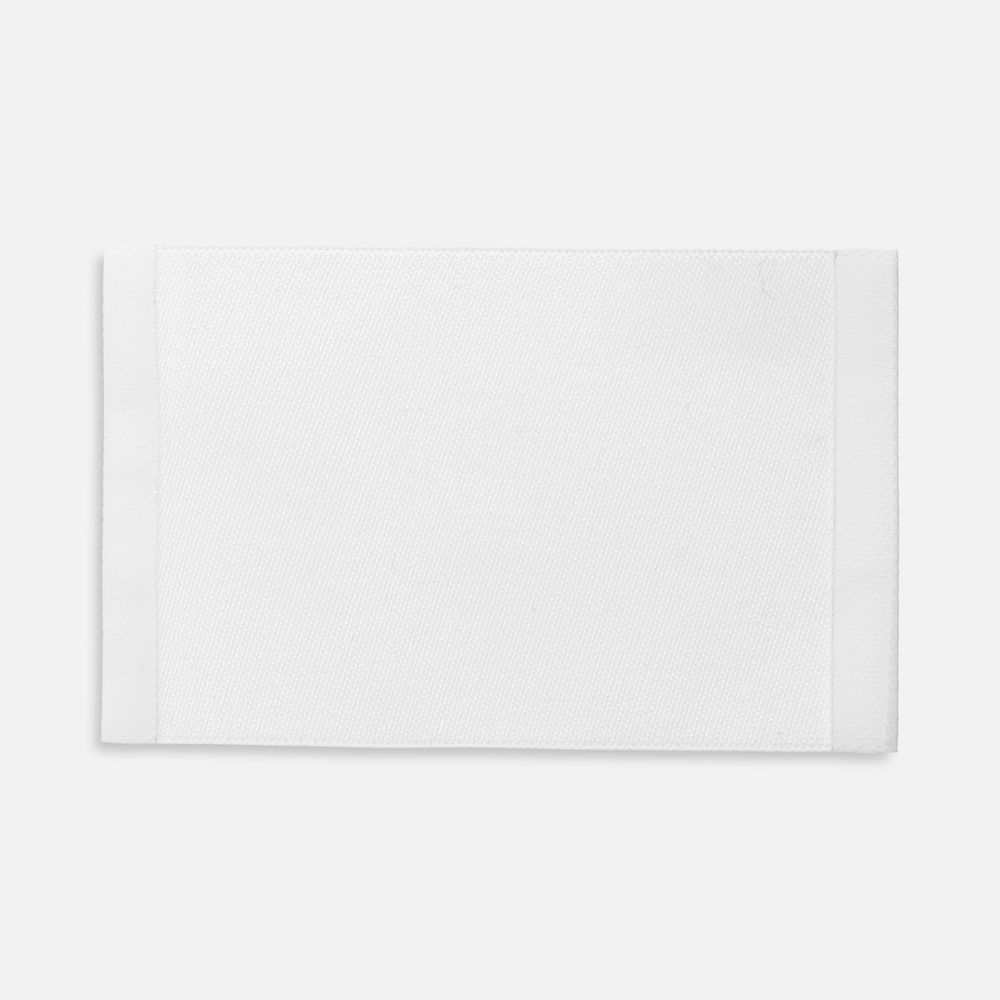 Лейбл тканевый Epsilon, XL, белый / Миниатюра WWW (1000)