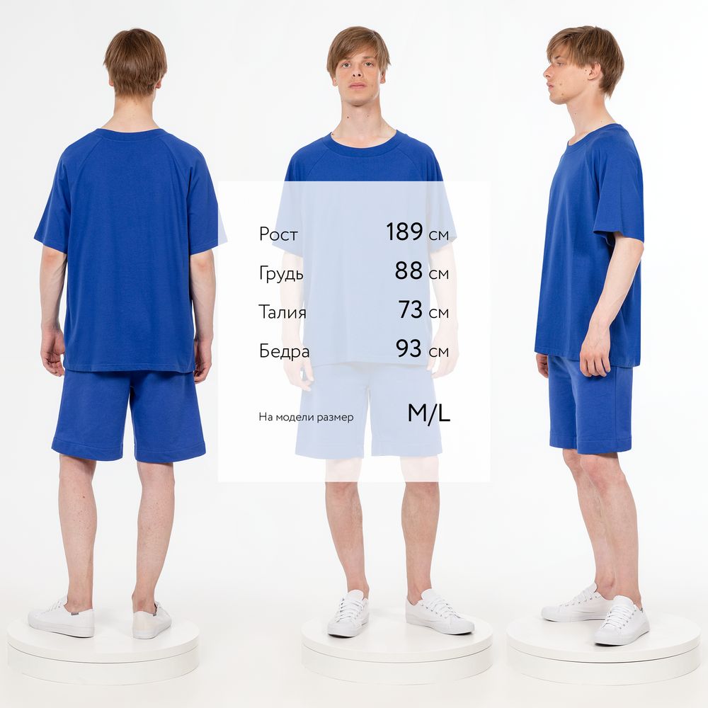 Футболка унисекс T2, синяя / Миниатюра WWW (1000)