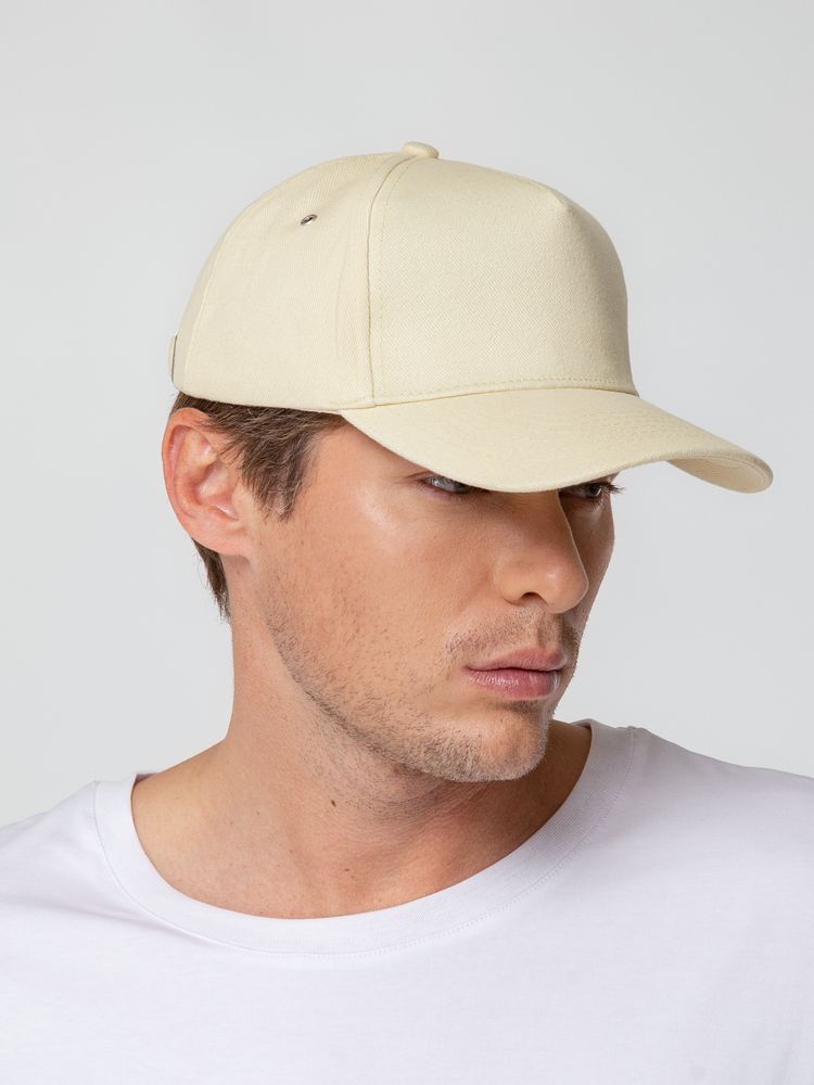 Бейсболка Standard, бежевая / Миниатюра WWW (1000)