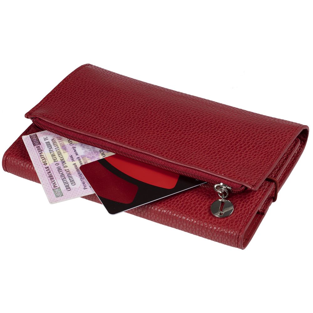 Ежедневник Zipco Flap, недатированный, красный / Миниатюра WWW (1000)