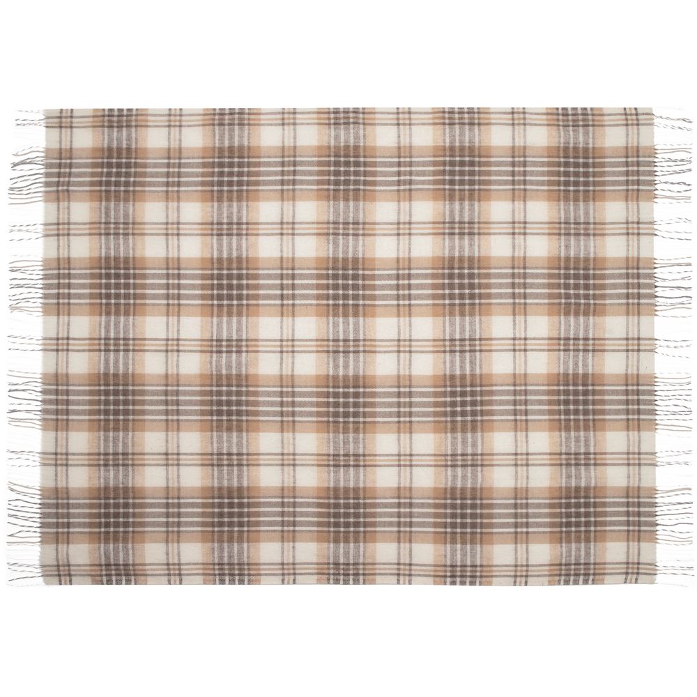 Плед «Берген», светло-бежевый / Миниатюра WWW (1000)