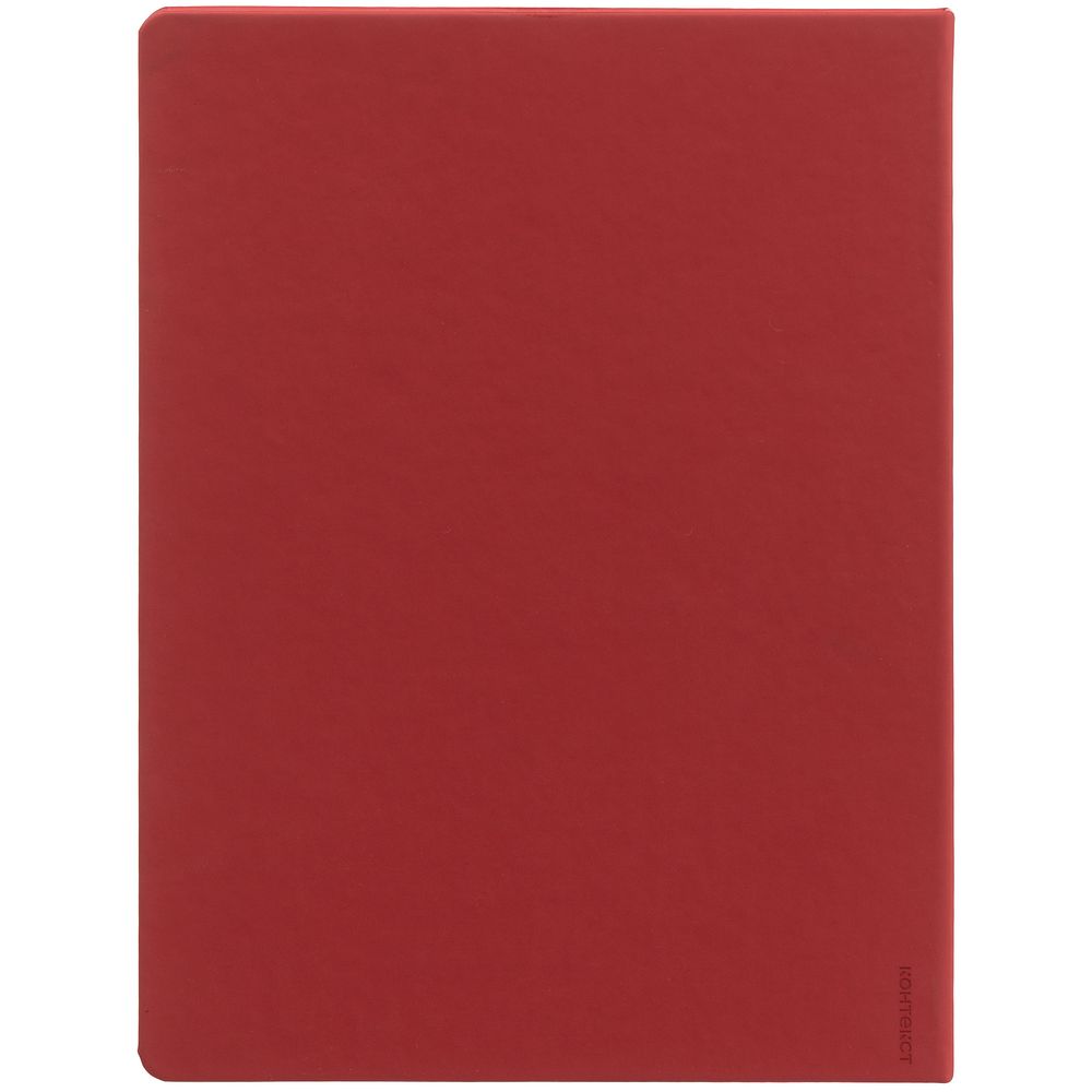 Еженедельник Shall Maxi, недатированный, красный / Миниатюра WWW (1000)