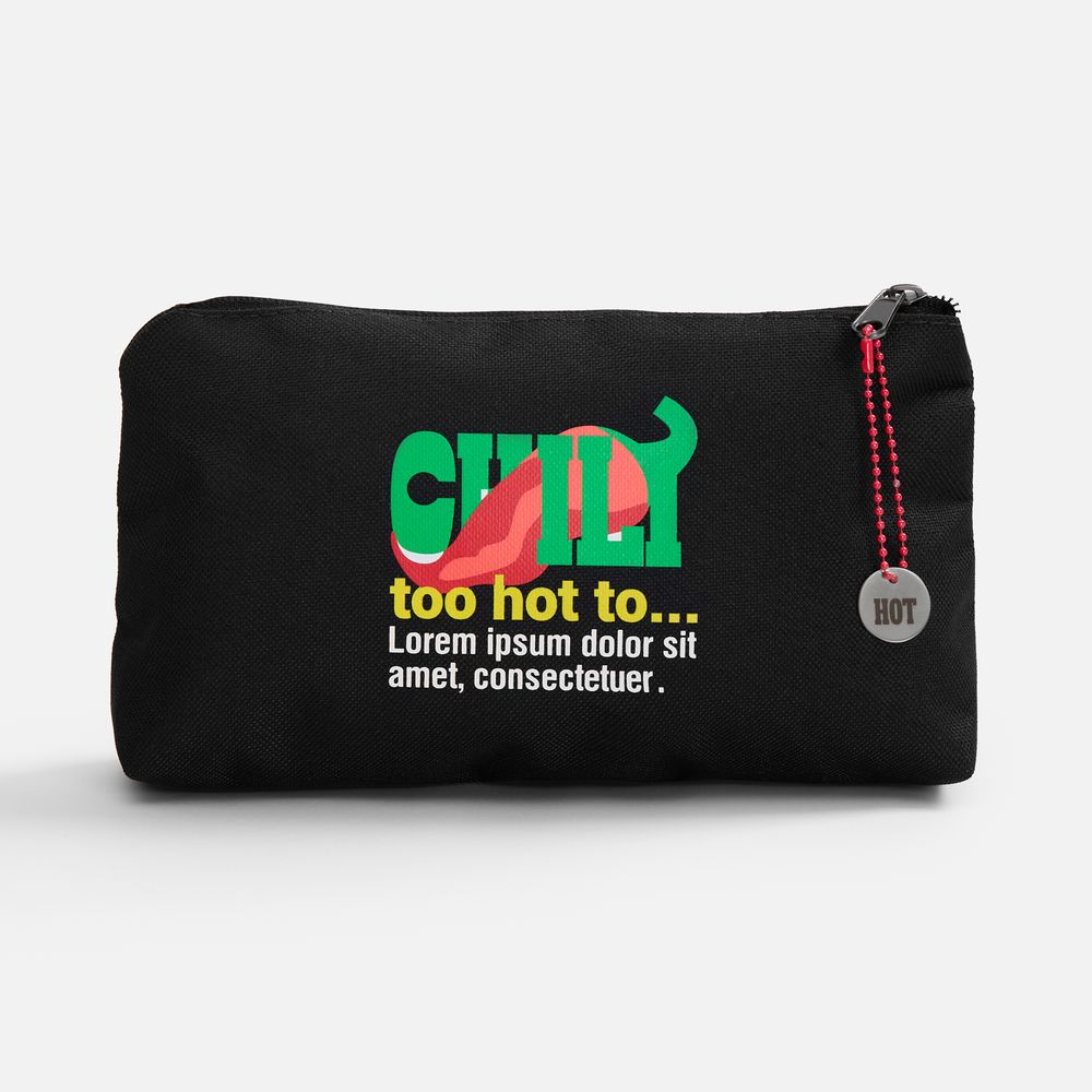 Цепочка для крепления Sharic, красная / Миниатюра нанесения (1000)