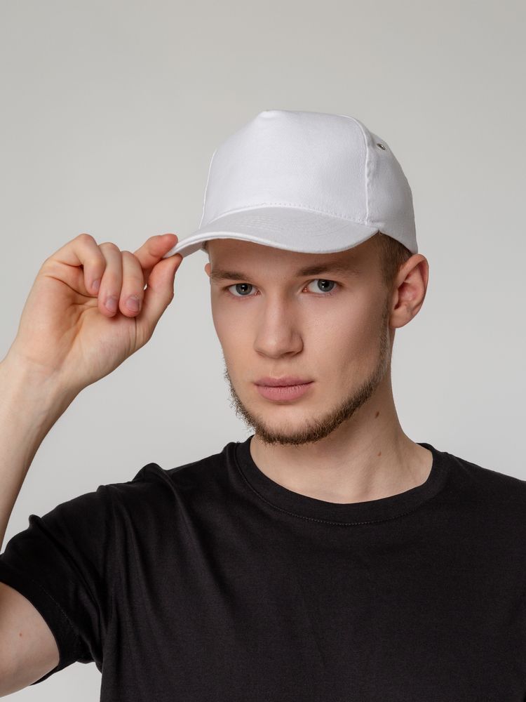 Бейсболка Standard, белая / Миниатюра WWW (1000)