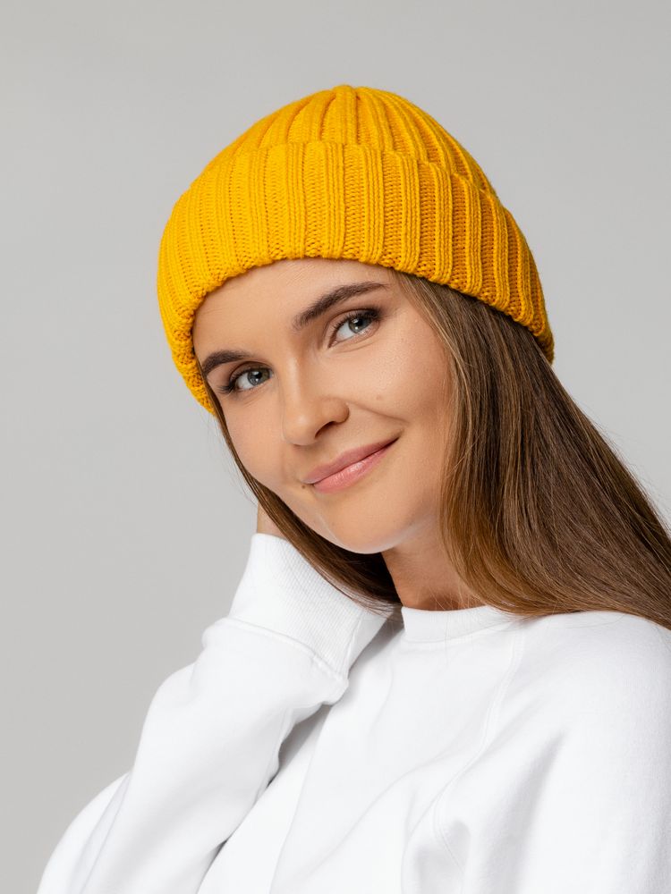 Шапка Uni, желтая / Миниатюра WWW (1000)