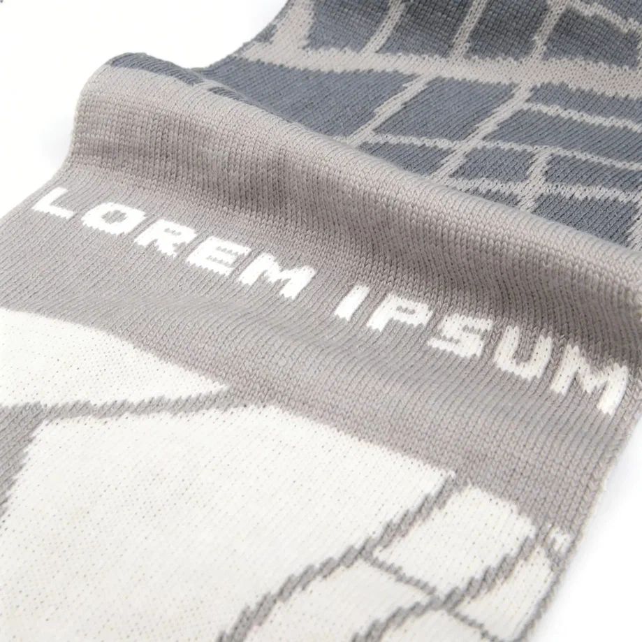 Шарф на заказ Tricksy Light, S, полушерсть / Миниатюра WWW (1000)