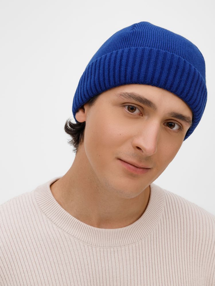 Шапка ComFleece, темно-синяя (кобальт) / Миниатюра модельного (1000)