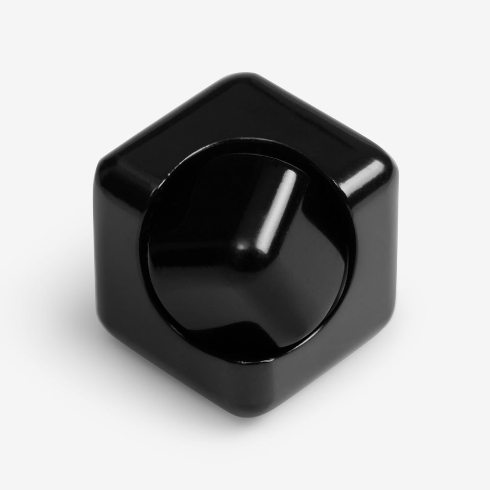 Кубик-спиннер Cubicure, черный / Миниатюра WWW (1000)