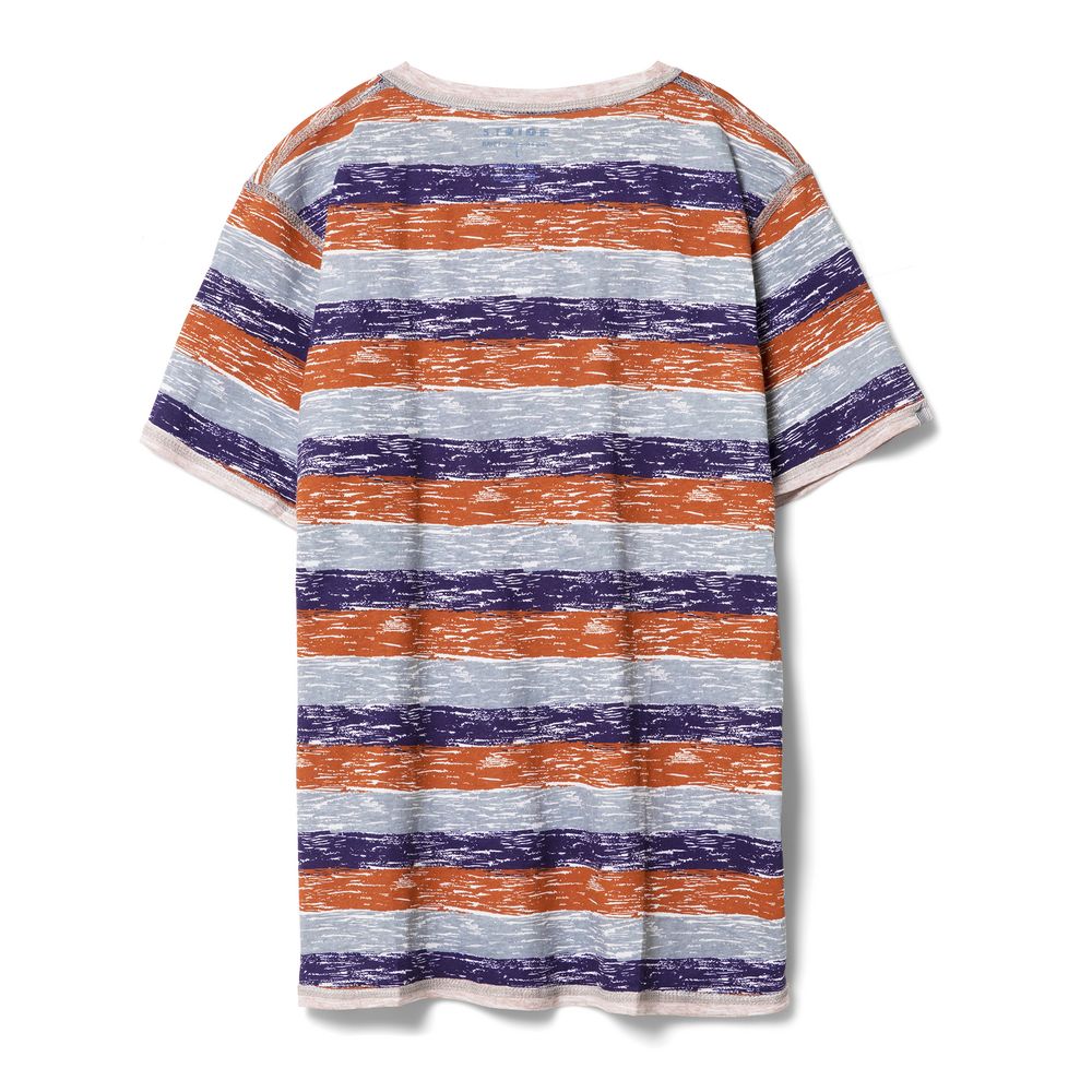 Футболка мужская Rayet двусторонняя, оранжевая с фиолетовым / Миниатюра WWW (1000)