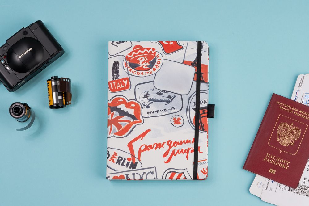 Ежедневник «Гражданин мира», недатированный / Миниатюра WWW (1000)