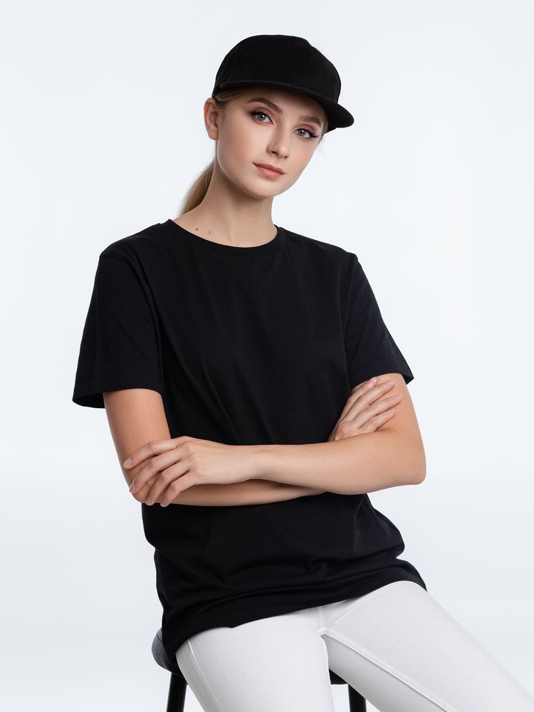 Бейсболка Unit Snapback с прямым козырьком, белая / Миниатюра WWW (1000)