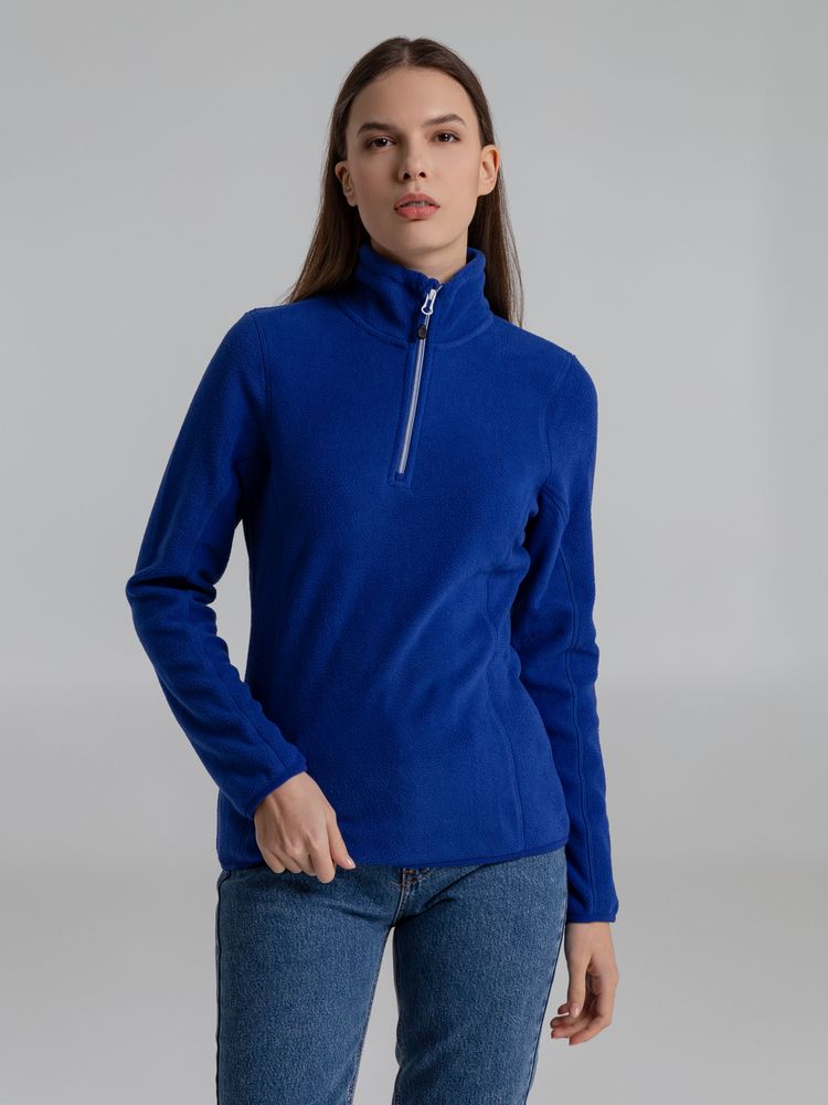 Толстовка флисовая женская Frontflip синяя / Миниатюра WWW (1000)