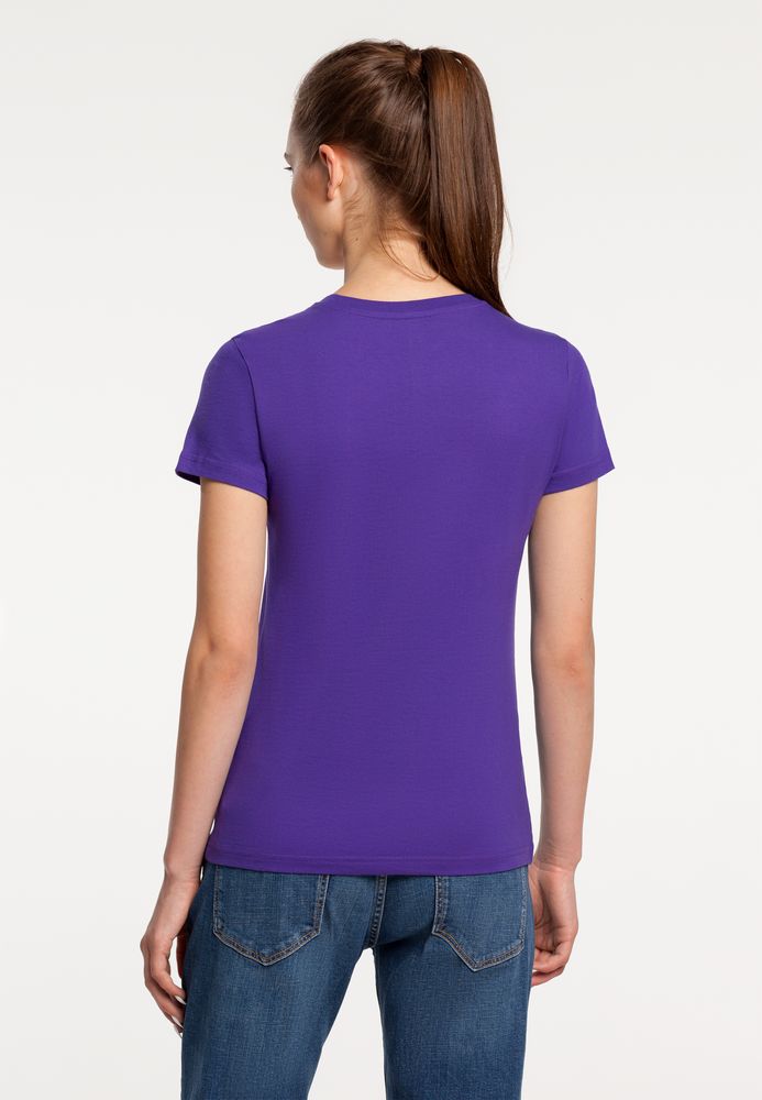 Футболка женская «ХЗ», фиолетовая / Миниатюра WWW (1000)