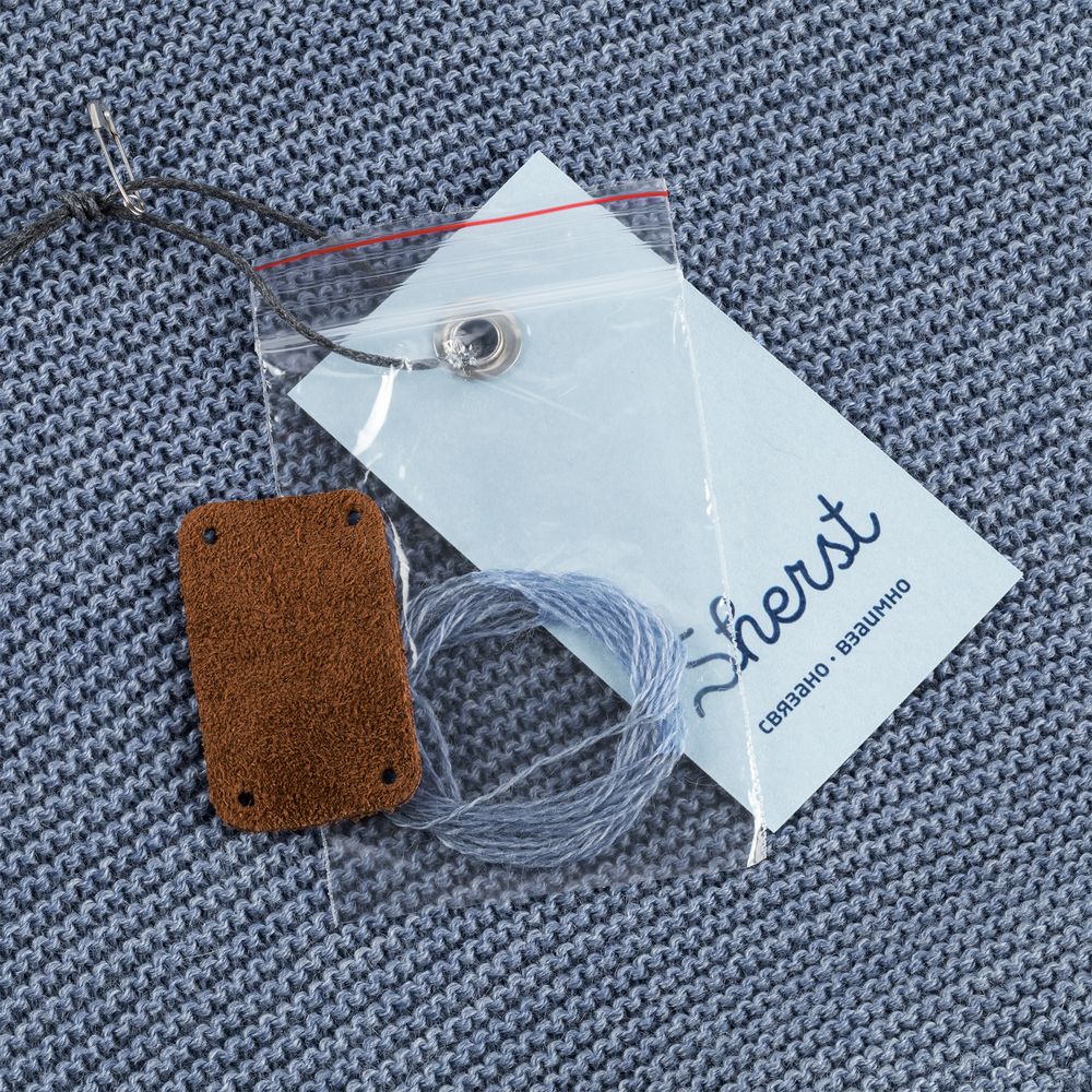 Шарф Windy Rose, голубой / Миниатюра WWW (1000)