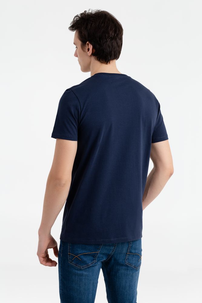 Футболка мужская T-bolka Stretch Light, темно-синяя (navy) / Миниатюра WWW (1000)