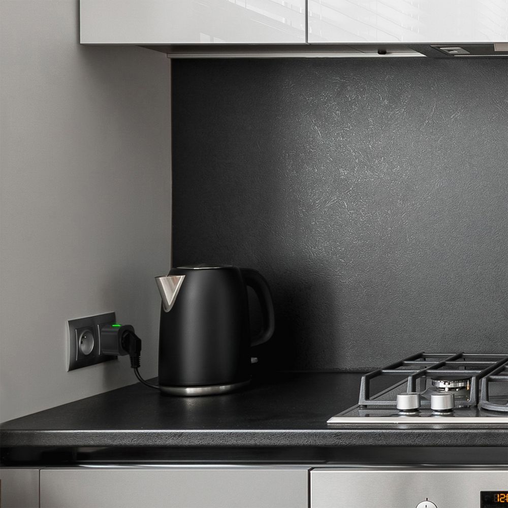 Умная розетка Power Link, черная / Миниатюра WWW (1000)