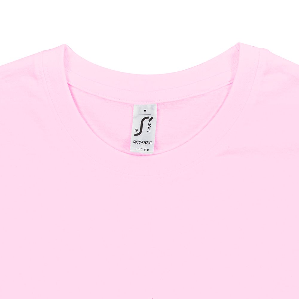 Футболка унисекс Regent 150, розовая / Миниатюра WWW (1000)