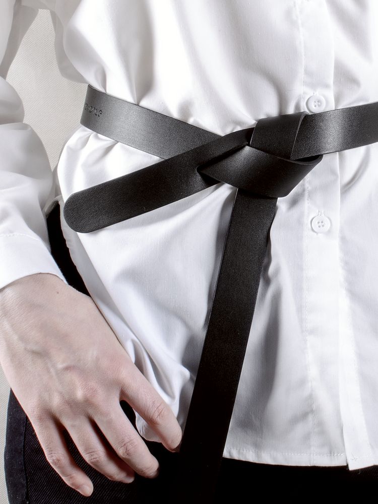 Ремень Romance, черный / Миниатюра WWW (1000)