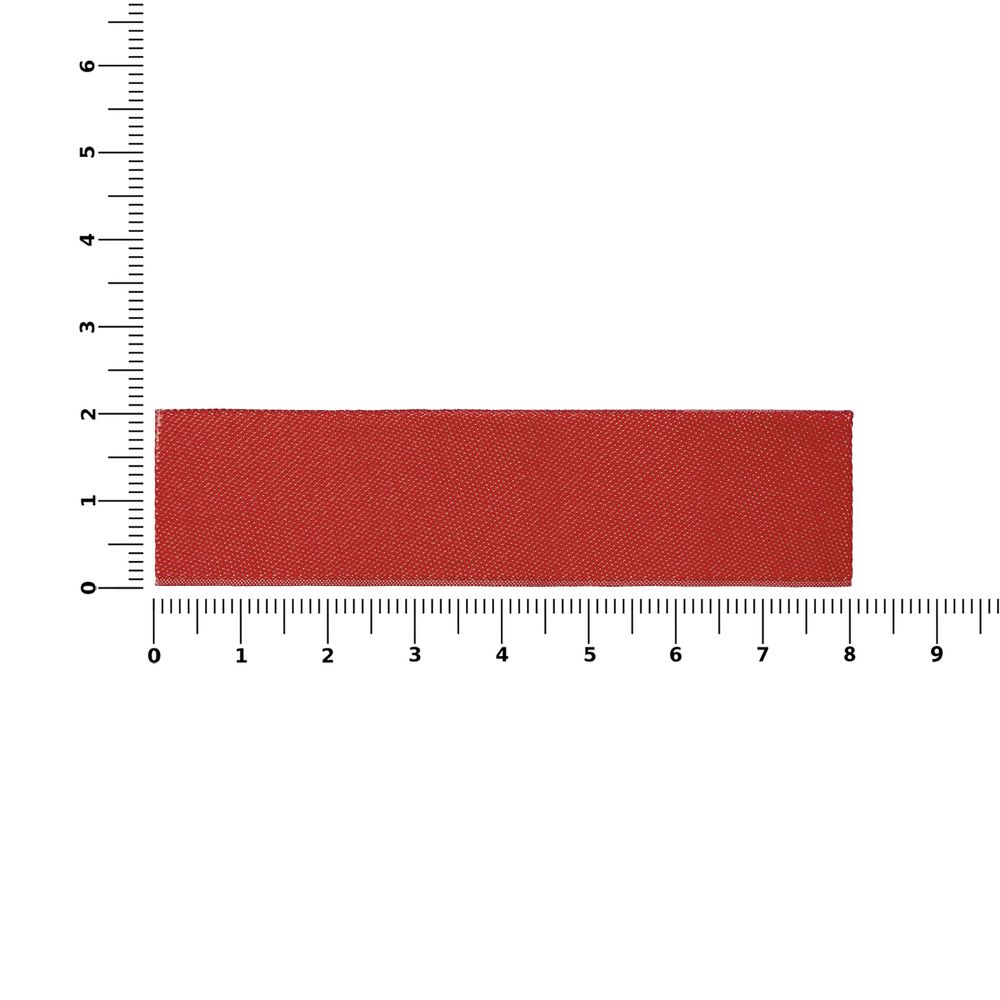 Лейбл тканевый Epsilon, S, красный / Миниатюра WWW (1000)