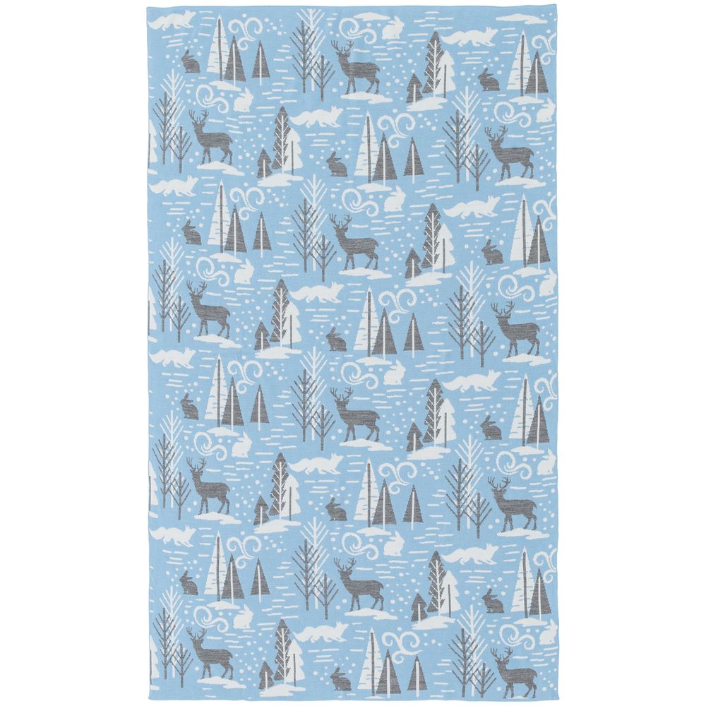 Плед Sever, светло-голубой / Миниатюра WWW (1000)