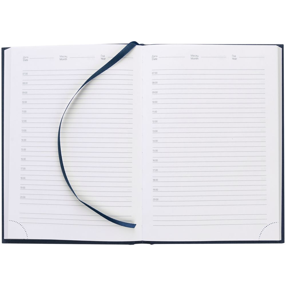 Ежедневник Lotus, недатированный, синий / Миниатюра WWW (1000)