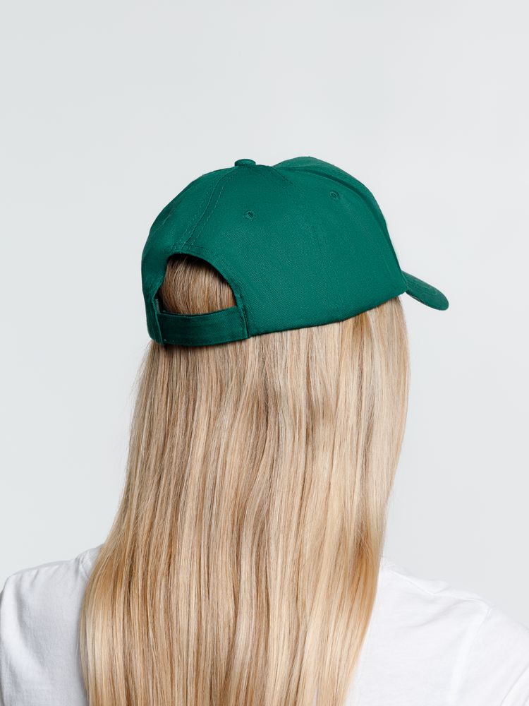 Бейсболка Promo, темно-зеленая / Миниатюра модельного (1000)