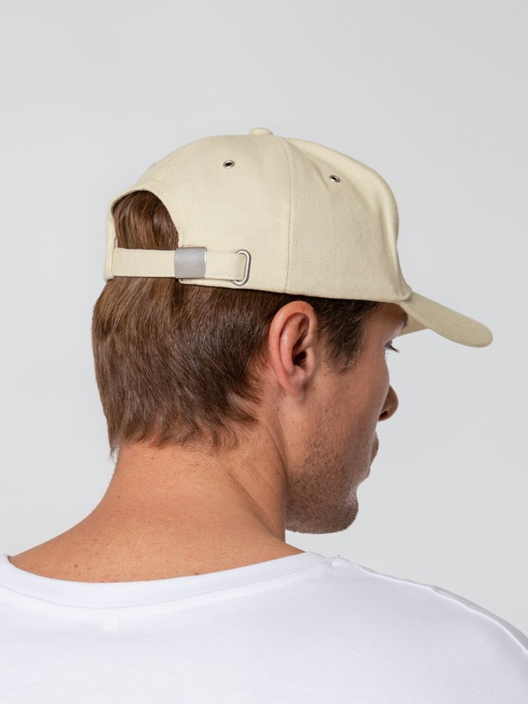 Бейсболка Standard, бежевая / Миниатюра WWW (1000)