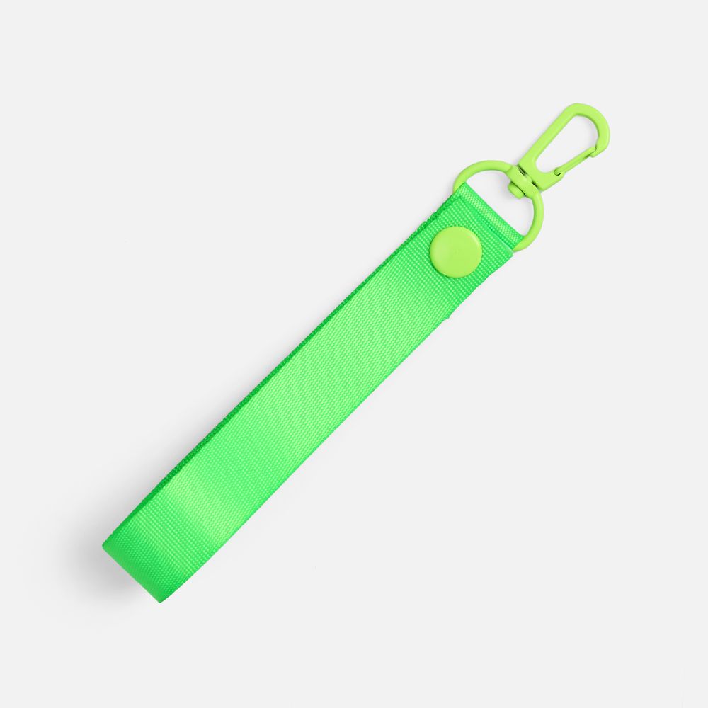 Застежка-карабин Snap Hook, M, желтый неон / Миниатюра WWW (1000)