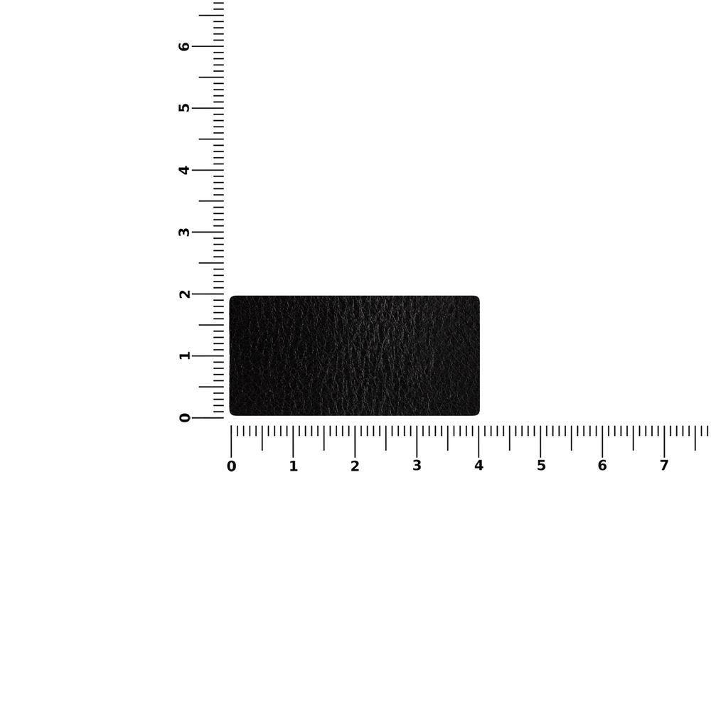 Лейбл кожаный Tuken, S, черный / Миниатюра WWW (1000)