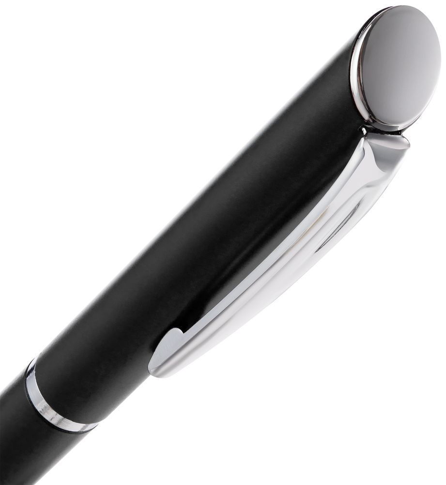 Ручка шариковая Ringa, черная / Миниатюра WWW (1000)