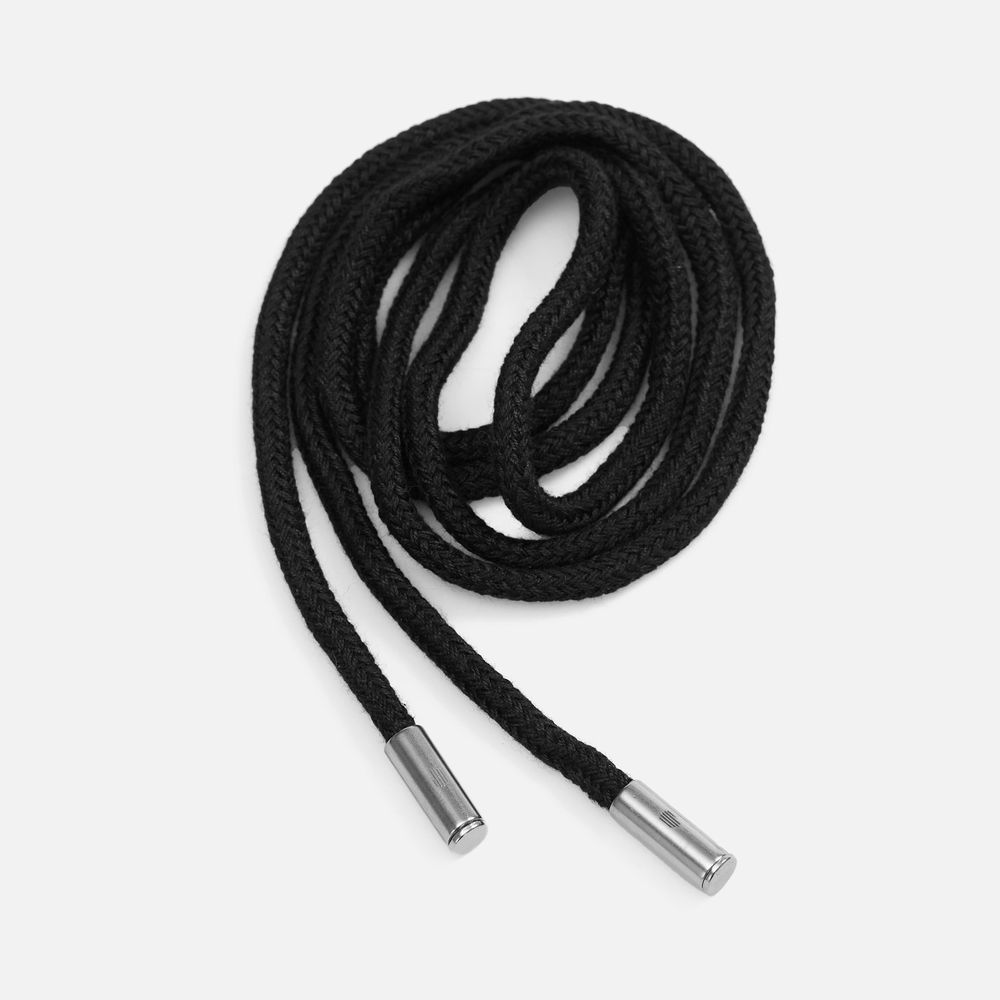 Наконечник для шнурка Nozzle, S, серебристый / Миниатюра нанесения (1000)