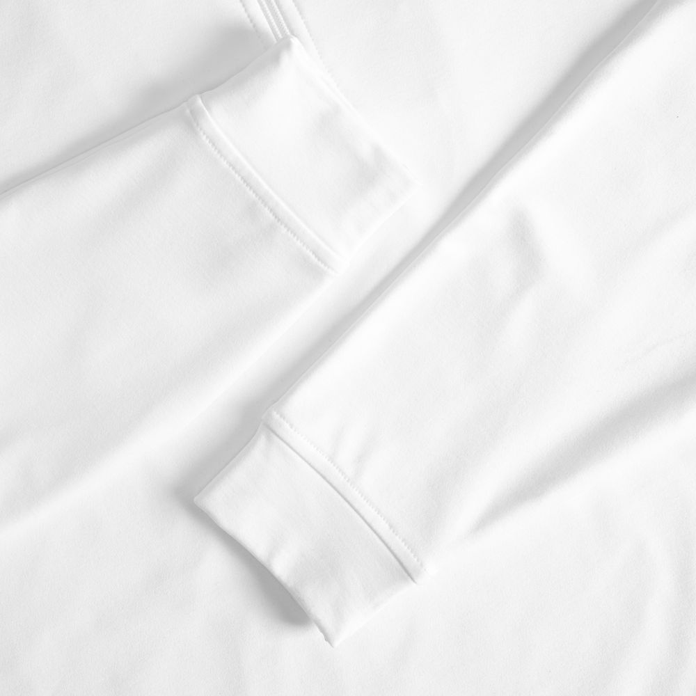 Свитшот на молнии Morfiss, белый / Миниатюра WWW (1000)