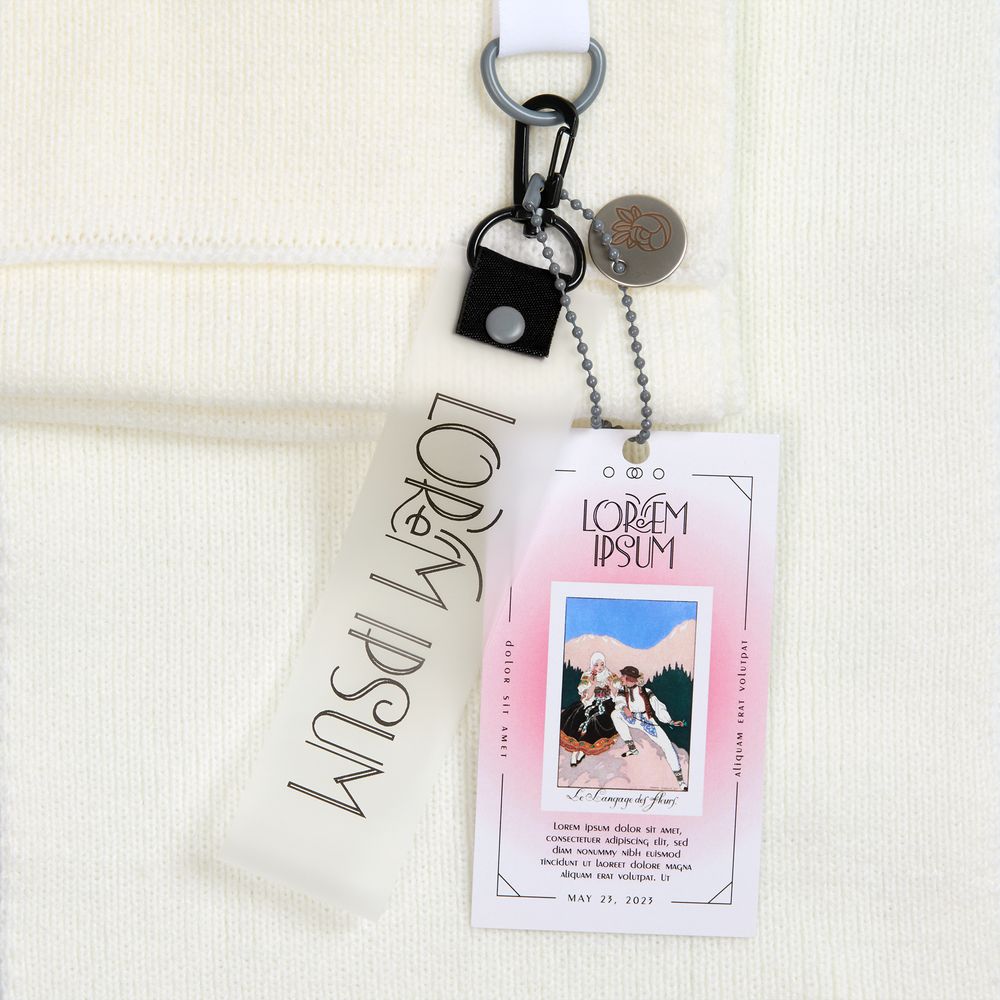 Лента силиконовая Biguna 35 S, прозрачная матовая, 30 см / Миниатюра нанесения (1000)