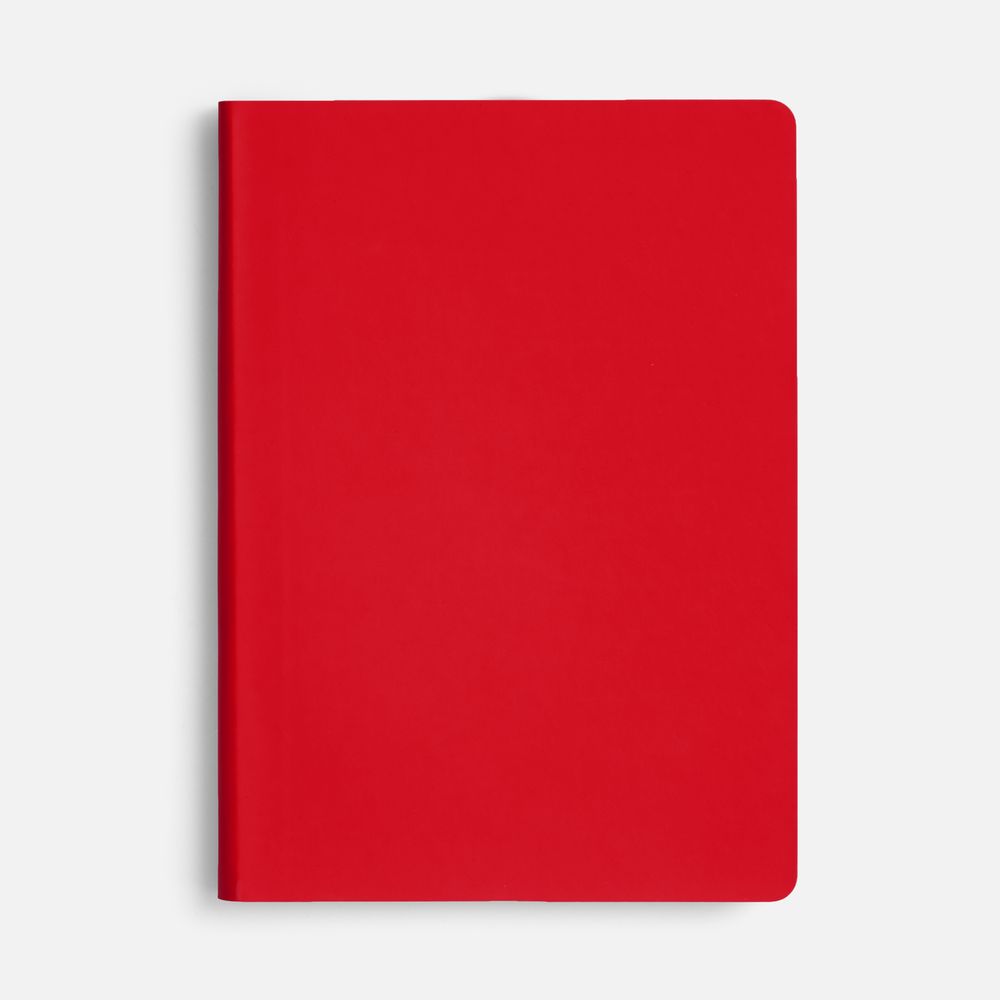 Блокнот Flex Shall ver.2, красный / Миниатюра WWW (1000)