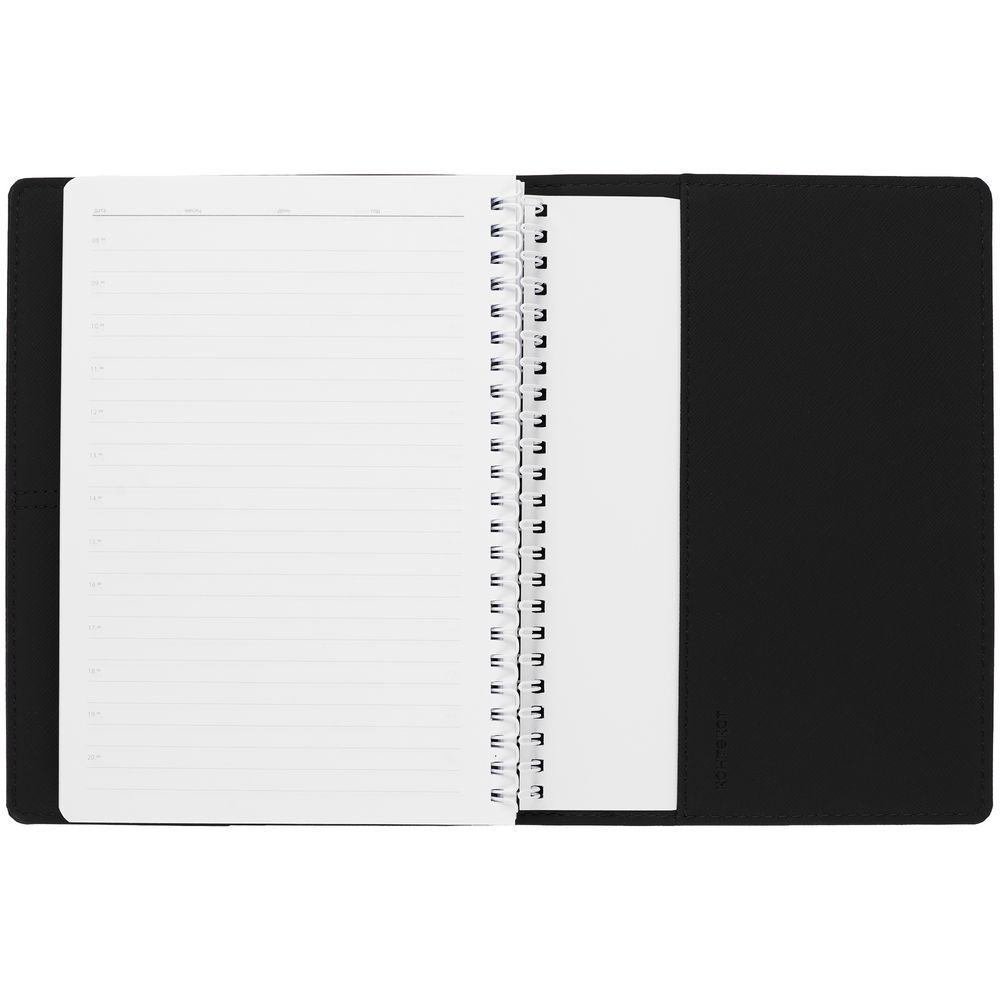 Ежедневник Spring Touch, недатированный, черный / Миниатюра WWW (1000)