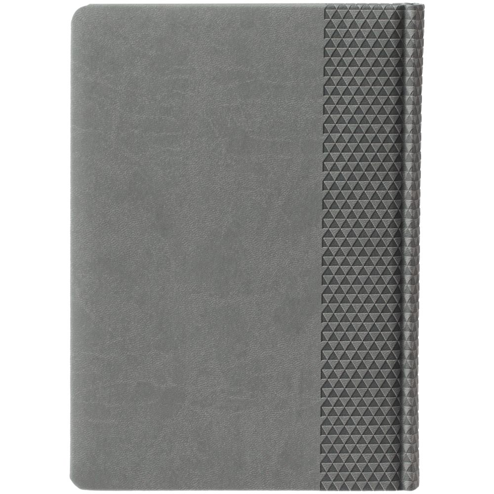 Ежедневник Brand, недатированный, серый / Миниатюра WWW (1000)