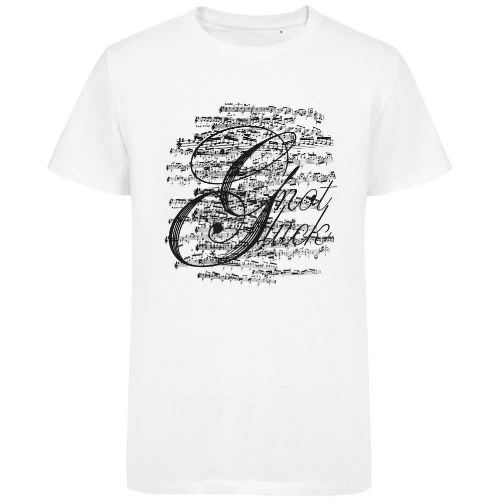 Футболка Not Gluck, белая / Миниатюра WWW (1000)