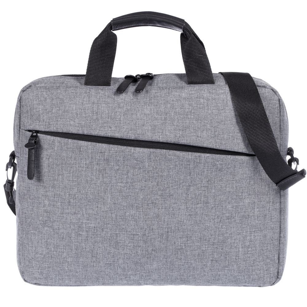 Конференц-сумка The First, серая / Миниатюра WWW (1000)