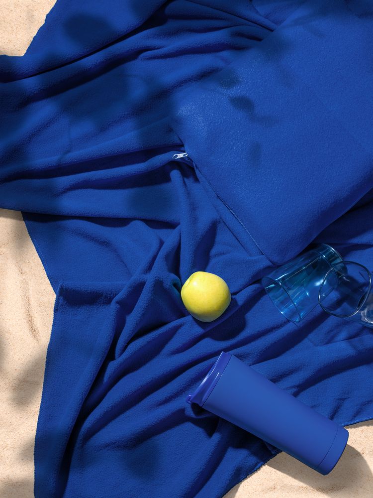 Дорожный плед Pathway, ярко-синий / Миниатюра WWW (1000)