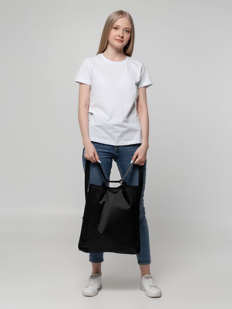 Рюкзак-трансформер ringLink, черный / Миниатюра WWW (1000)