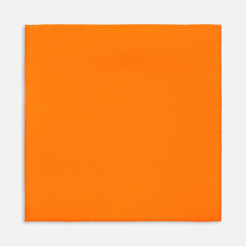 Лейбл тканевый Epsilon, L, оранжевый неон