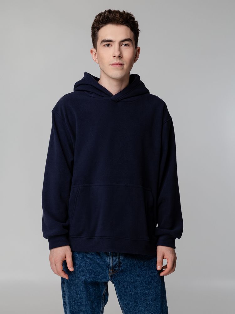 Худи флисовое унисекс Manakin, темно-синее / Миниатюра WWW (1000)