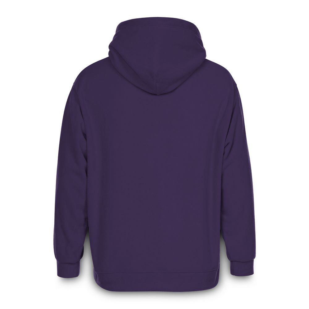 Худи флисовое унисекс Manakin, фиолетовое / Миниатюра WWW (1000)