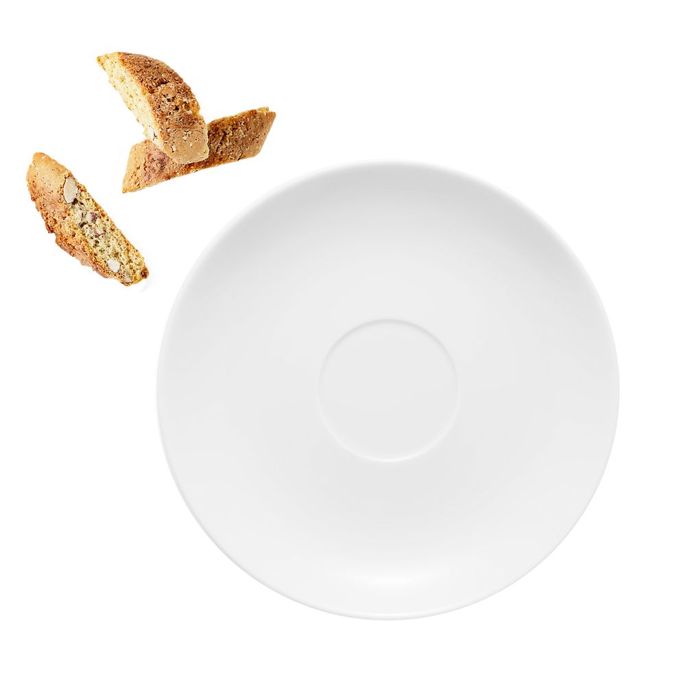 Блюдце Legio, белое / Миниатюра WWW (1000)