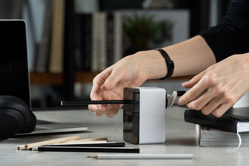 Карандаш незаточенный Draft Craft, черный / Миниатюра WWW (1000)