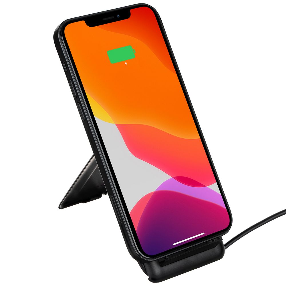 Органайзер с беспроводной зарядкой и набором адаптеров Octopod, черный / Миниатюра WWW (1000)