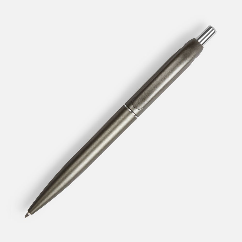 Ручка шариковая Bright Spark, серый металлик / Миниатюра WWW (1000)